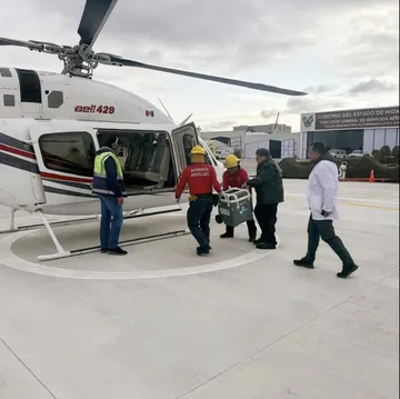 Coordinación médica y solidaridad hicieron posible el primer traslado de corazón del año en Hidalgo.