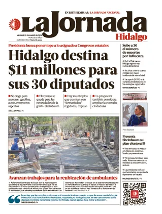 La Jornada Hidalgo | 13 de marzo de 2026