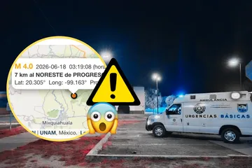 Tembló dos veces en Hidalgo en cuestión de minutos. Municipios activaron protocolos preventivos tras los movimientos registrados esta madrugada.