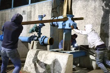 CAAMTH renueva bombas en pozos de Tizayuca para mejorar el abastecimiento de agua