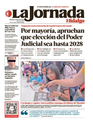 La Jornada Hidalgo | 31 de mayo de 2025