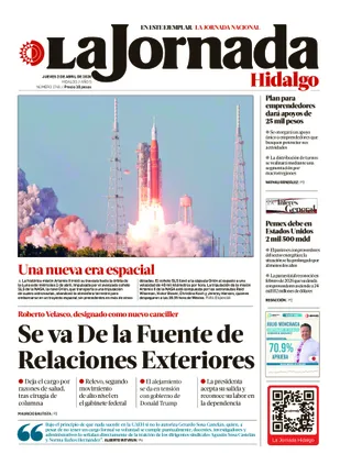 La Jornada Hidalgo | 2 de abril de 2026