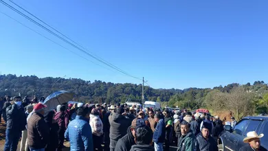 termina bloqueo en Acaxochitlán