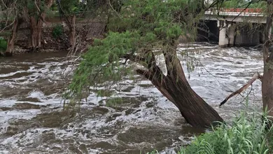 Las lluvias siguen elevando el caudal del río Tula; Protección Civil ya emitió recomendaciones para la población