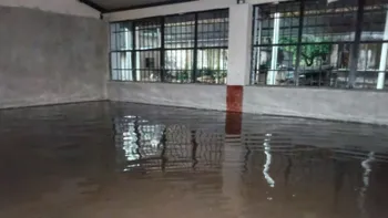 Primaria afectada por lluvias en Huehuetla