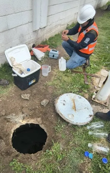 Clausuran descargas ilegales que afectaban la Zona Industrial de Tizayuca