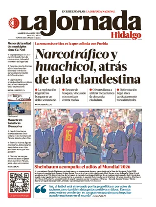 La Jornada Hidalgo | 20 de julio de 2026
