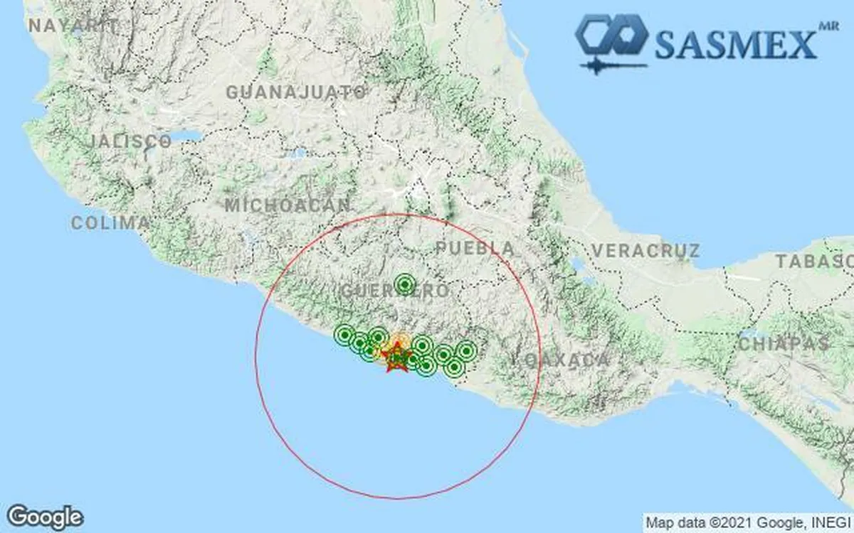 Se registra sismo de 4.6 en Guerrero
