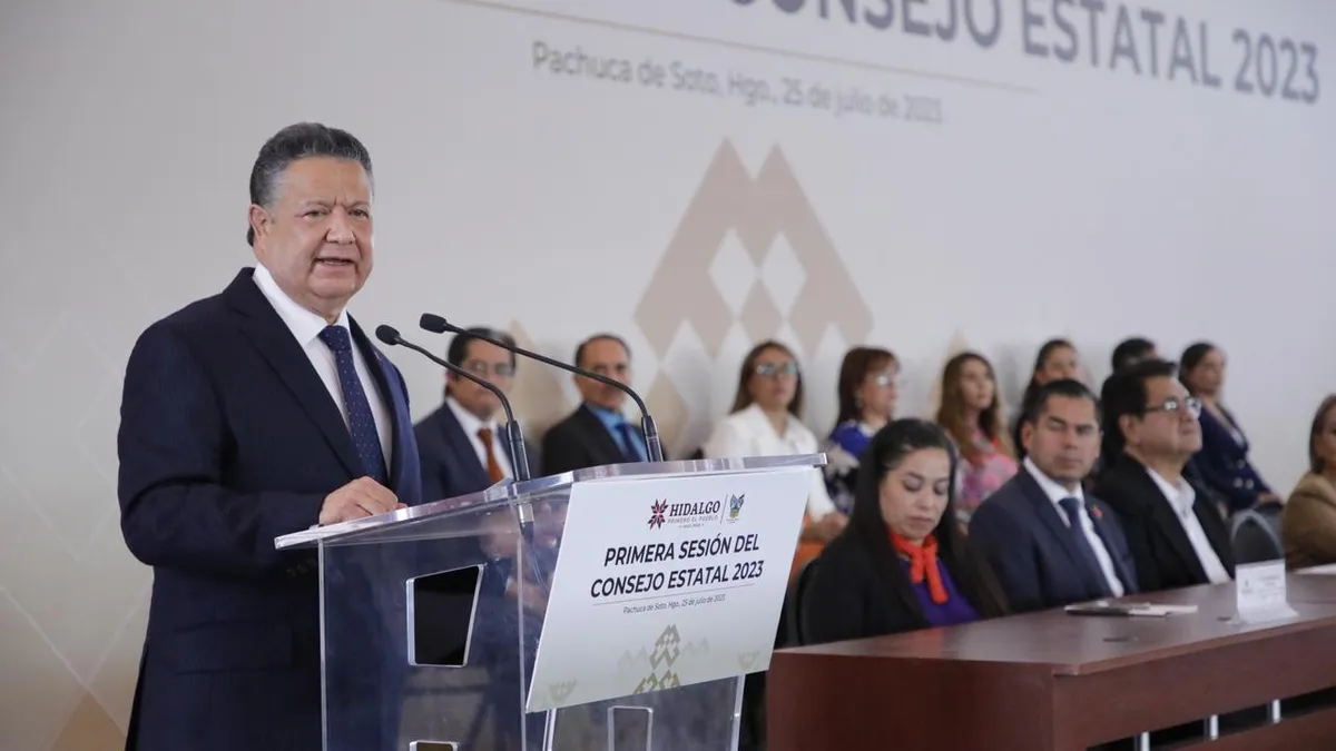 Gobernador encabeza sesión del Consejo Estatal de Seguridad Pública 2023