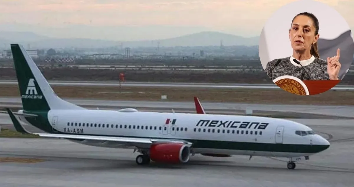 Sheinbaum explica por qué Mexicana de Aviación dejó de operar 8 rutas