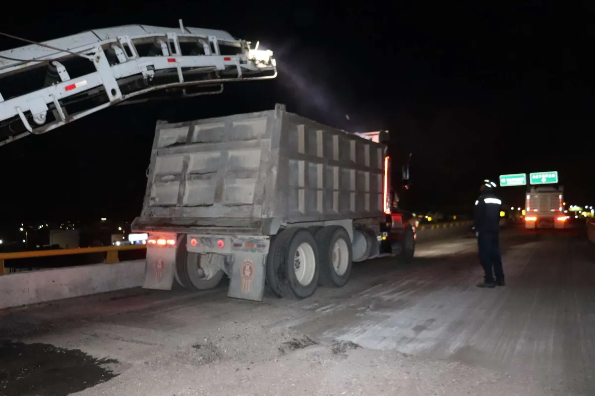 Rehabilitan vialidades en Mineral de la Reforma