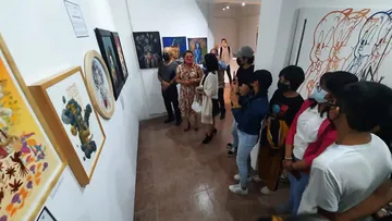 Inauguran exposición colectiva “Nuevo Arte Joven Hidalguense”