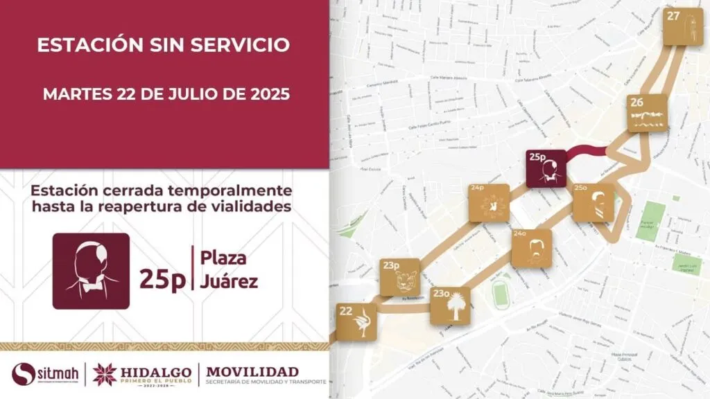 ¿Usas el Tuzobús? Esta estación estará cerrada este martes