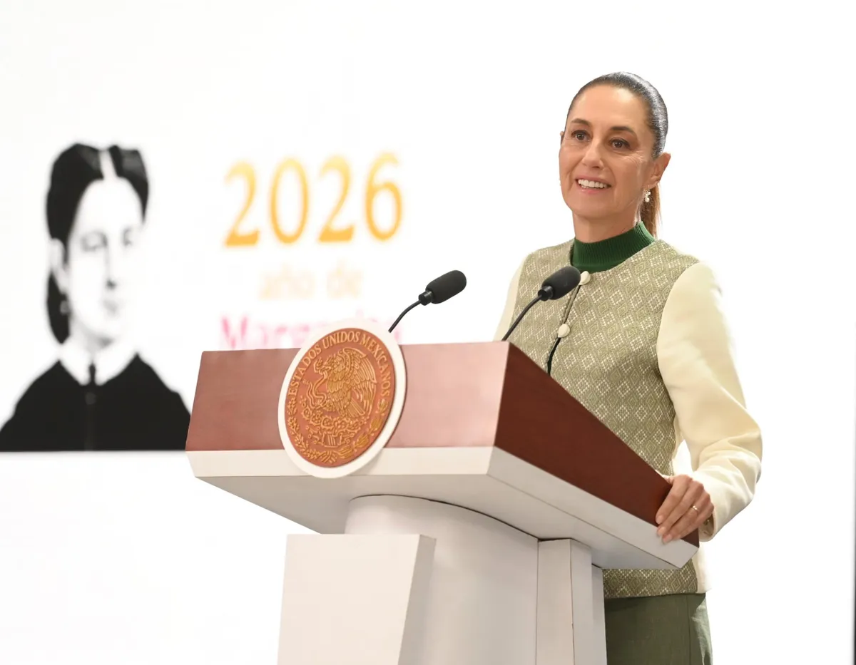 Claudia Sheinbaum Pardo, celebró que los trenes de pasajeros llegarán a Guanajuato