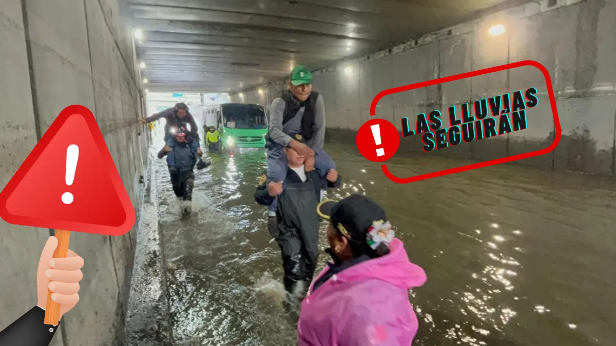 Tormentas y posible granizo provocan doble alerta en la capital y Edomex.