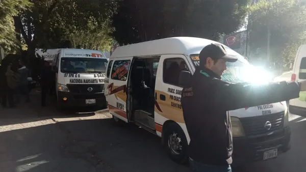 Personal del STCH realiza operativo de inspección al transporte público