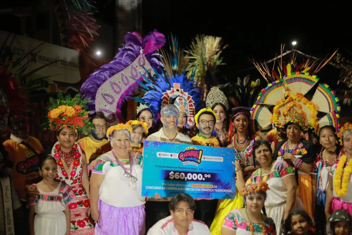 Carnaval Huejutla 2024: Cardenales de Nuevo León cierra festividades