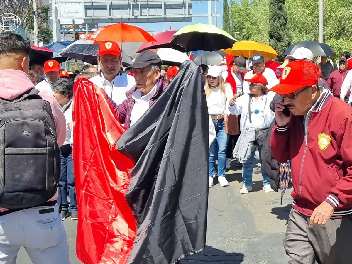 Poca convocatoria de la CNTE en marcha en Pachuca: ¿qué exigen los docentes?