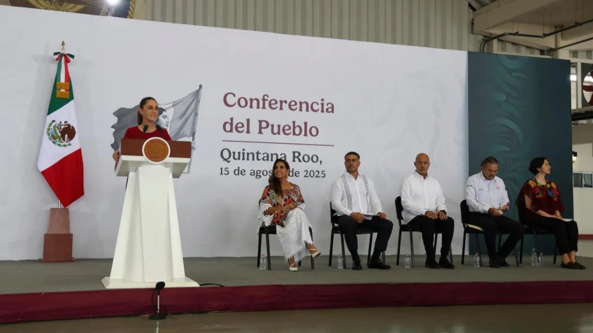 Sheinbaum responde a Trump: “En México manda el pueblo” y defiende la soberanía nacional ante despliegues militares de EU en el Caribe.