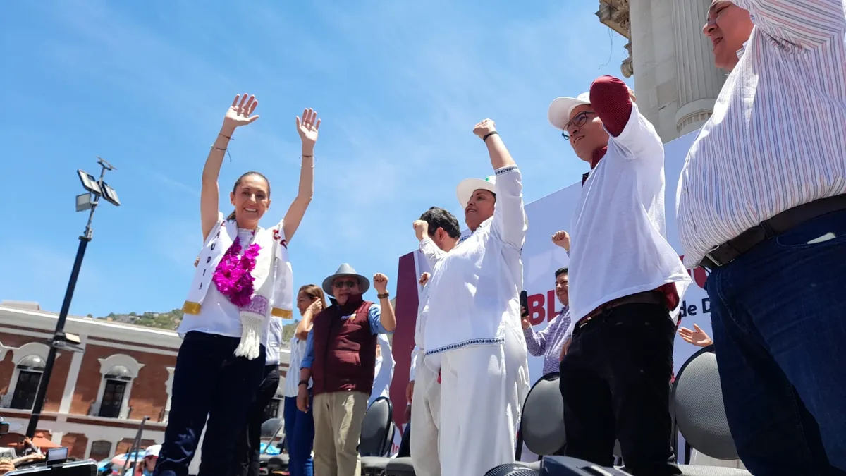 Claudia Sheinbaum: esperan que visite Huejutla