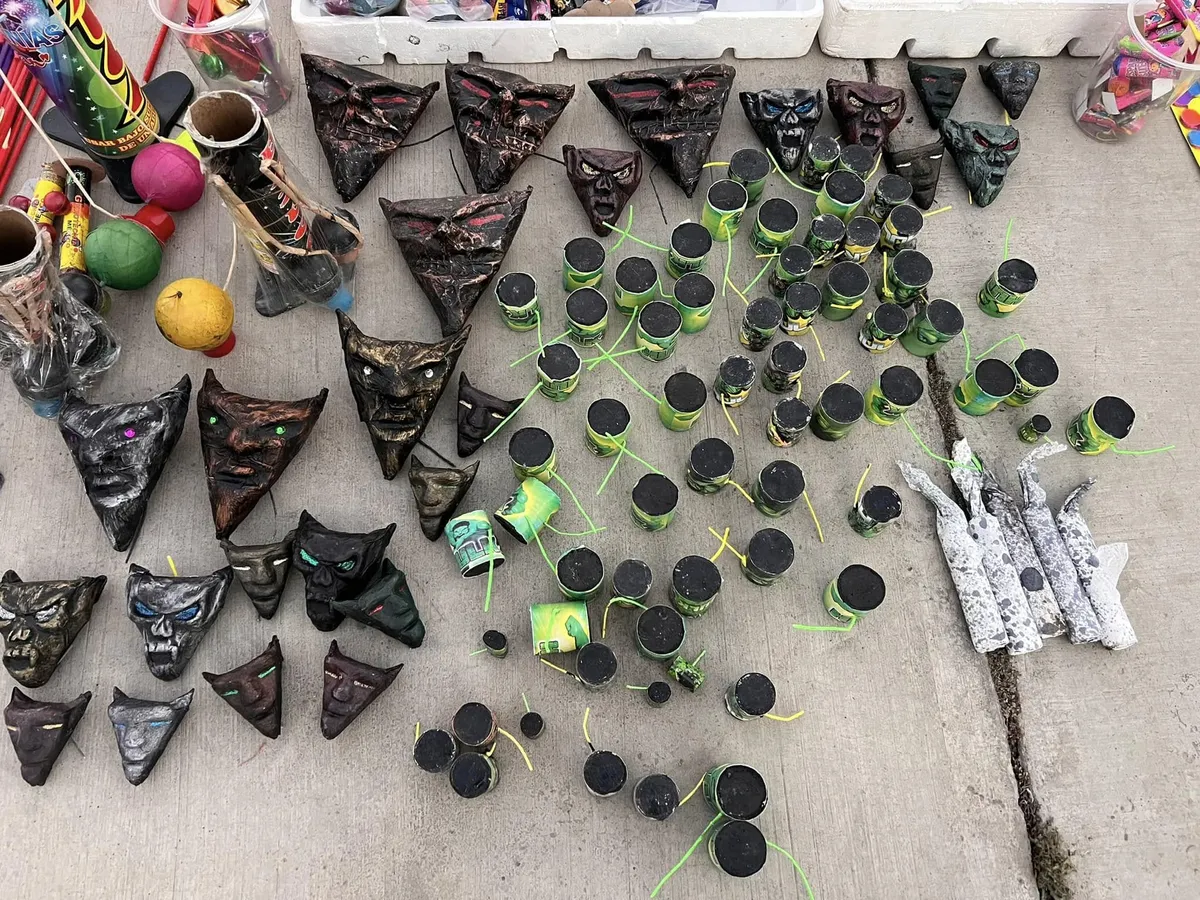 Operativo anti-pirotecnia en Pachuca: decomisan artificios de alta energía