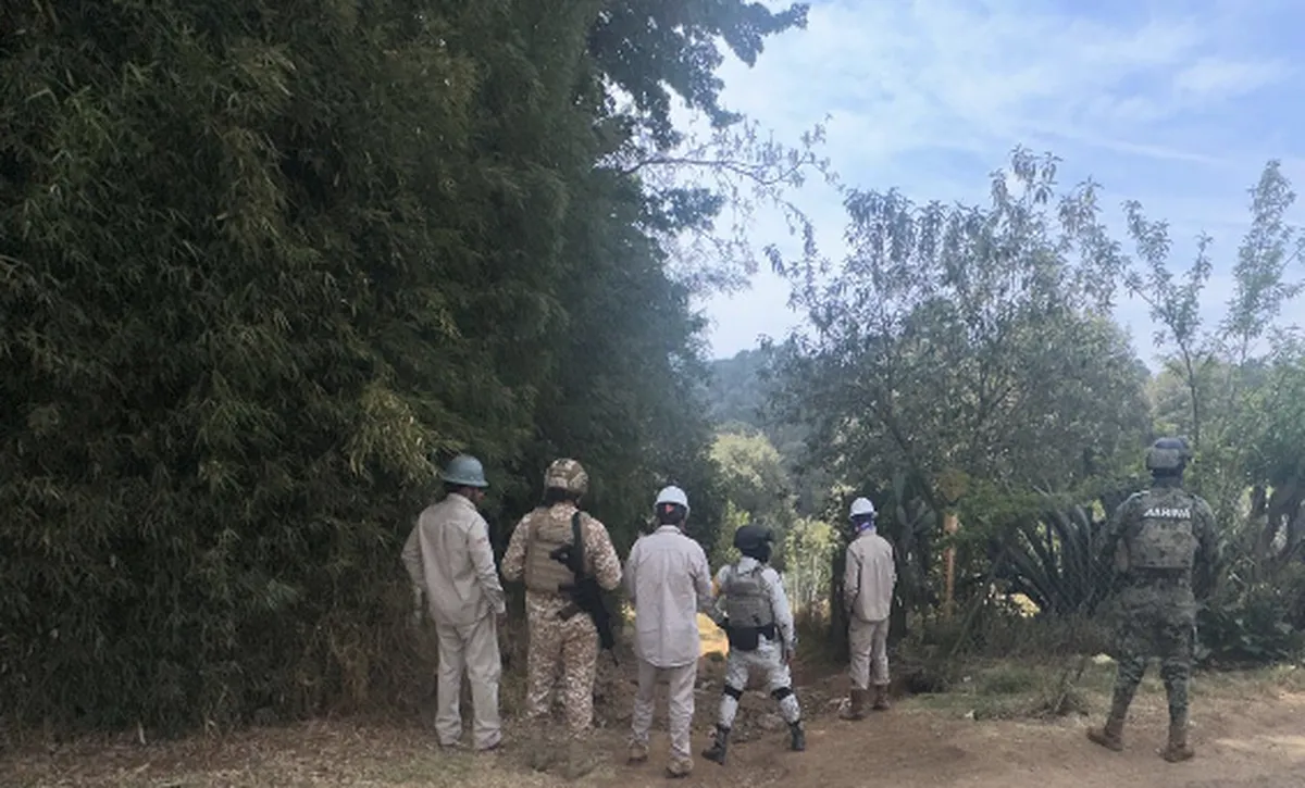 Tetepango: Aseguran hidrocarburo, vehículos y predios; hay 15 detenidos