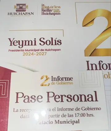 Segungo Informe Yeymi Solis Huichapan