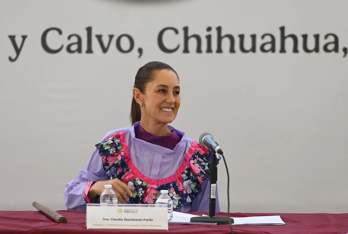 Claudia Sheinbaum restituye más 820 hectáreas a los pueblos Ódami y Rarámuri en la Sierra Tarahumara
