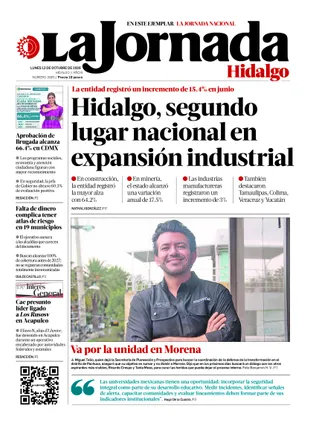 La Jornada Hidalgo | 12 de octubre de 2026