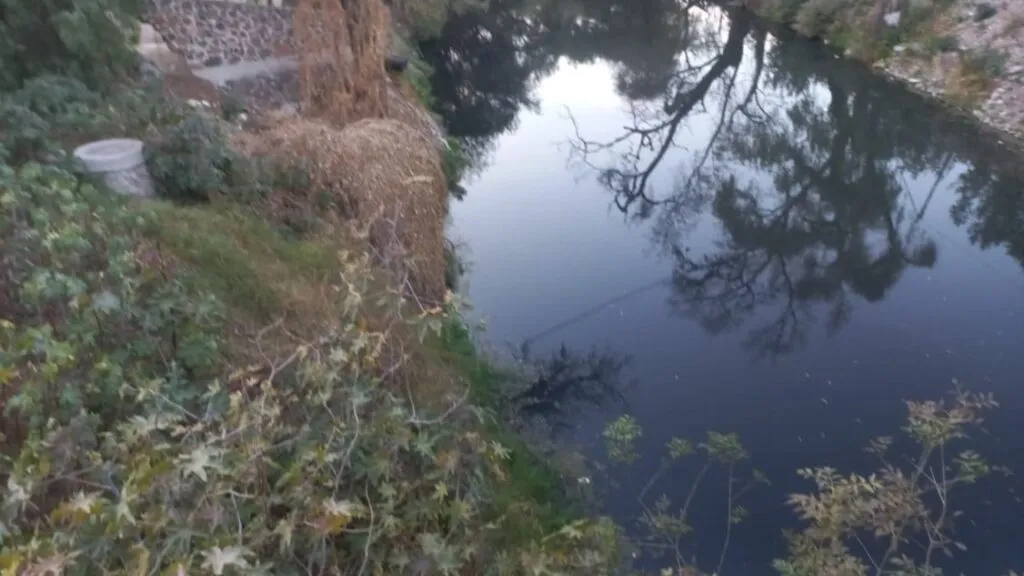 Alerta en Tepeji del Río por contaminación del río Tepeji con residuos de industrias textiles