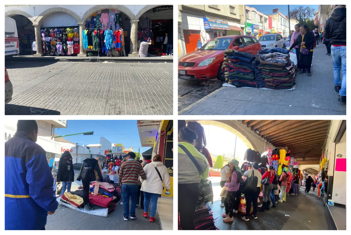 Pachuca: continúa ambulantaje en el centro pese a acciones del ayuntamiento