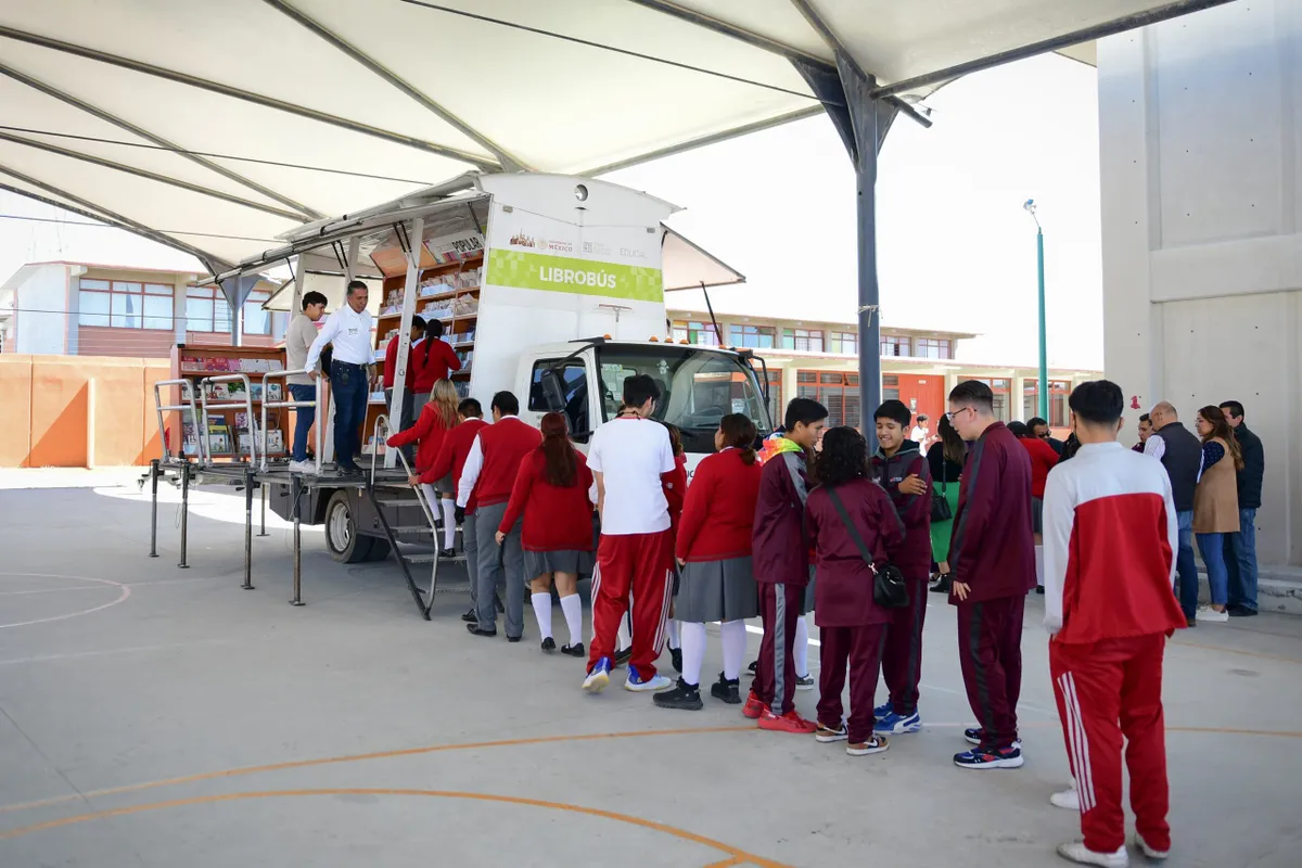 Tizayuca: inicia gira “Librobús en tu Escuela”; ve ruta y en qué consiste