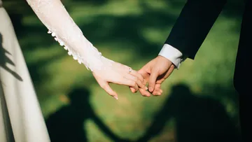 Pareja se casa en el Registro Familiar de Pachuca.