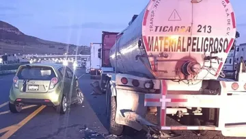 Accidente en México–Tuxpan cerca de caseta de Tulancingo