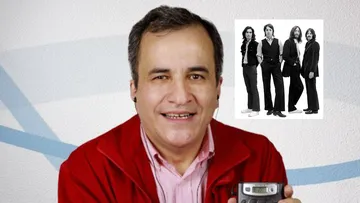 Foto de Manuel Guerrero, fallecido locutor del programa El club de los Beatles.