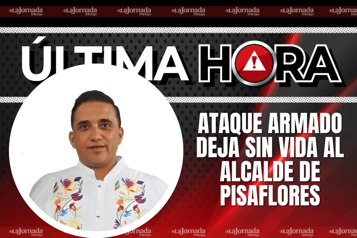 Ataque armado en Pisaflores deja sin vida al presidente municipal. Autoridades ya investigan los hechos.