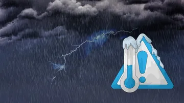 Lluvias intensas y bajas temperaturas por el Frente Frío 23