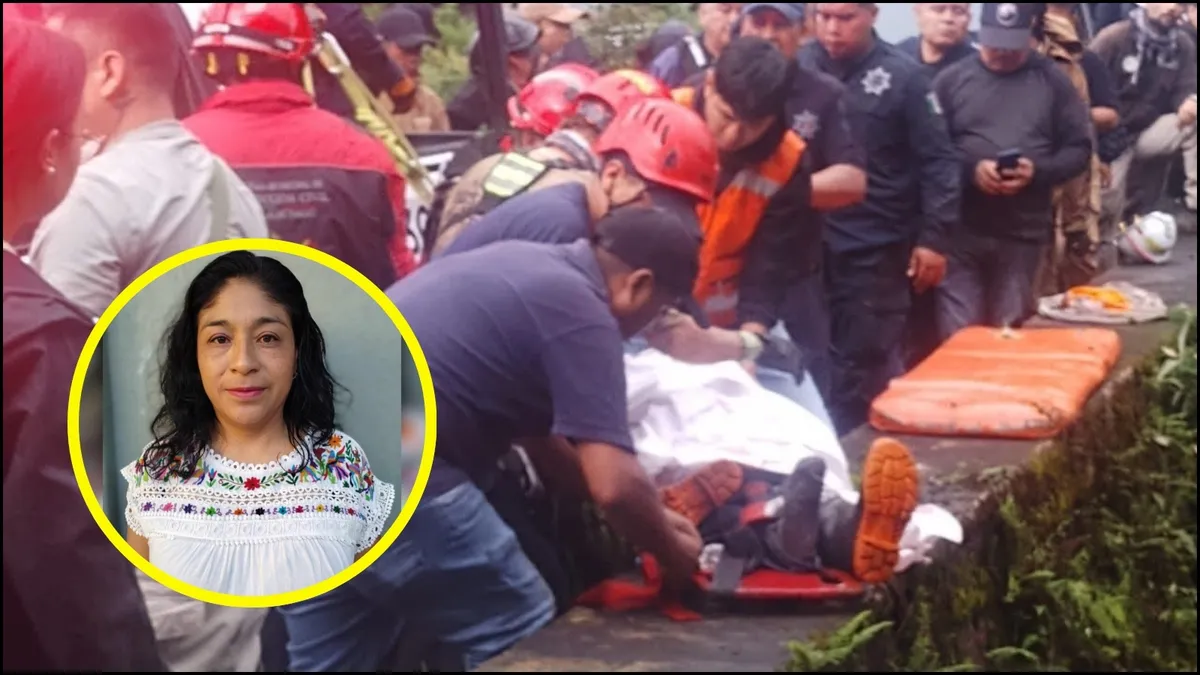 La alcaldesa de Tenango de Doria sobre el rescatista fallecido