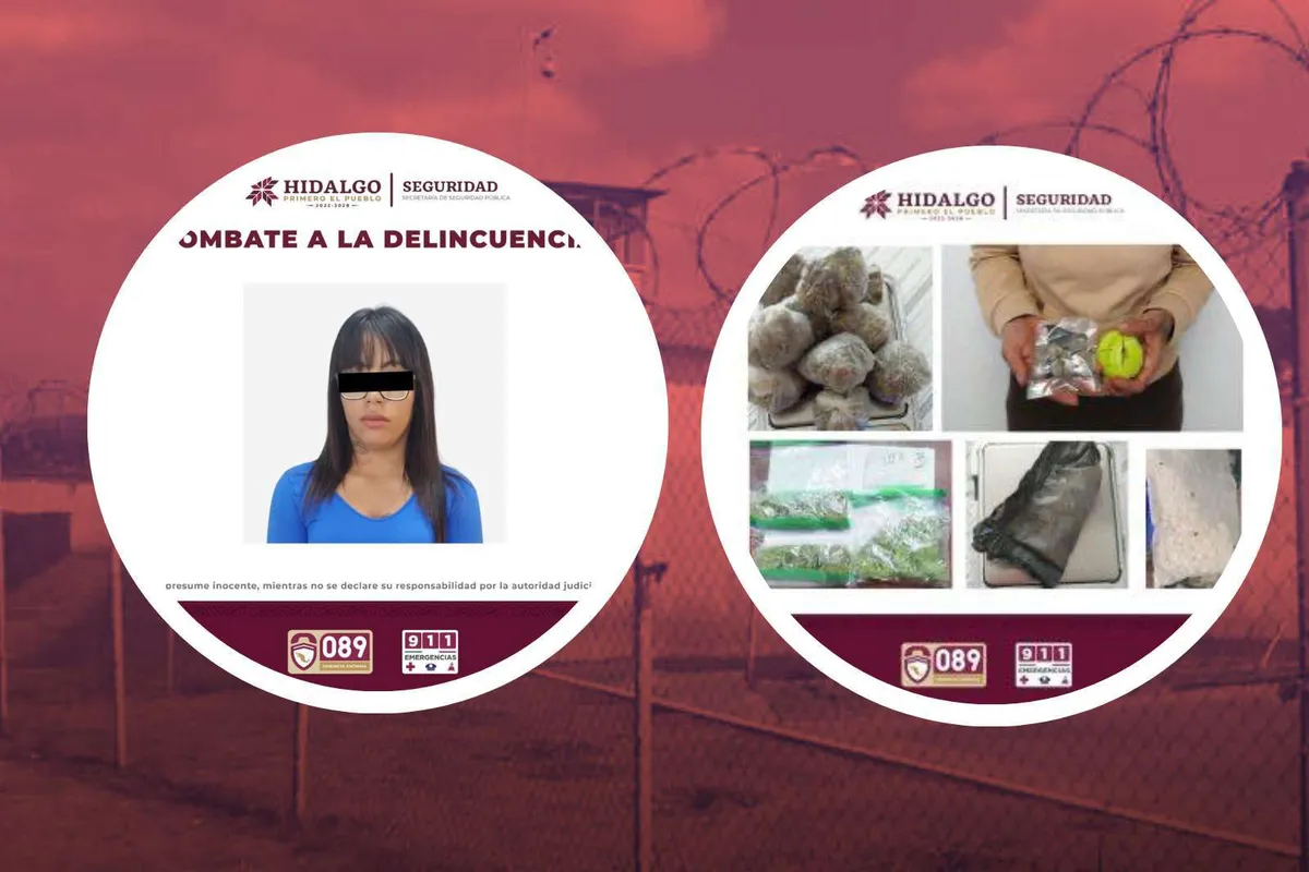 Detienen a dos mujeres por intento de ingreso de droga al Cereso de Pachuca