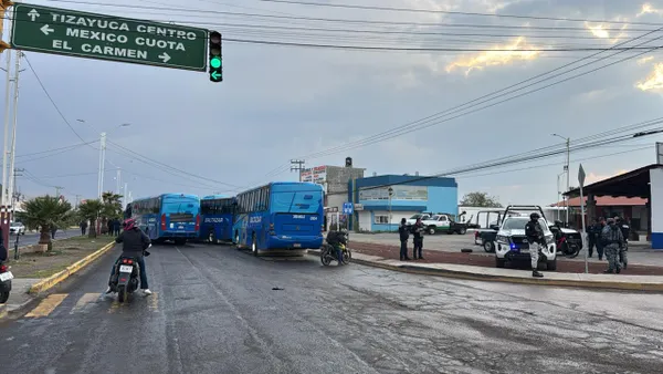 Bloqueo en la Libre México-Pachuca