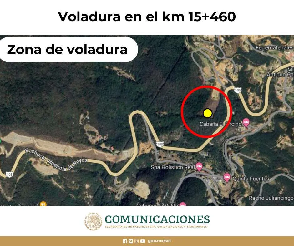 ¡Atento! Cerrarán la carretera Real del Monte-Huasca este viernes