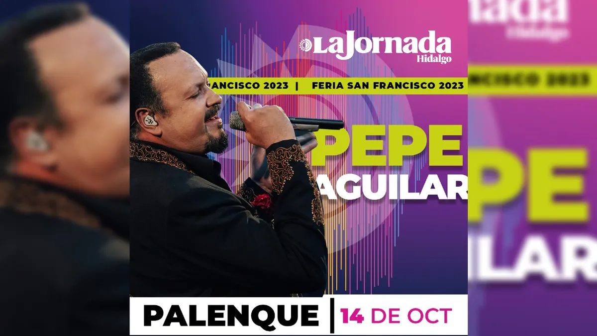 Pepe Aguilar en el Palenque Pachuca 2023: GANA un pase doble