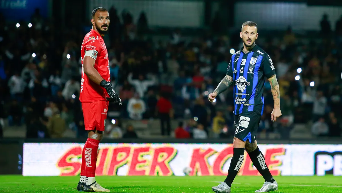 Con dos tantos, Querétaro derrotó a Pachuca en su casa