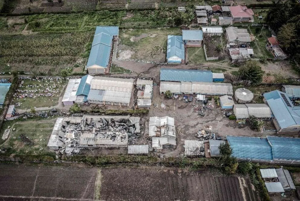 Incendio en internado de Kenia deja 17 niños muertos