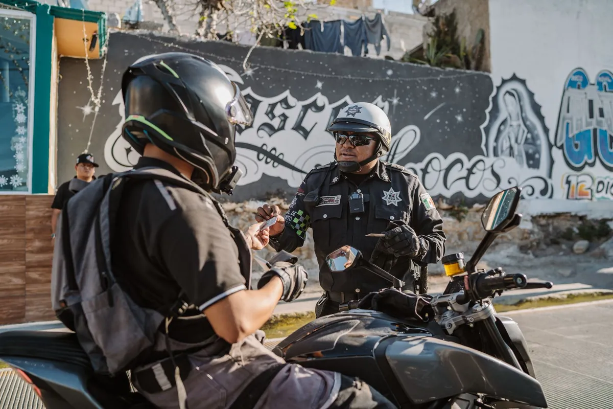 Implementan operativo moto segura en Pachuca