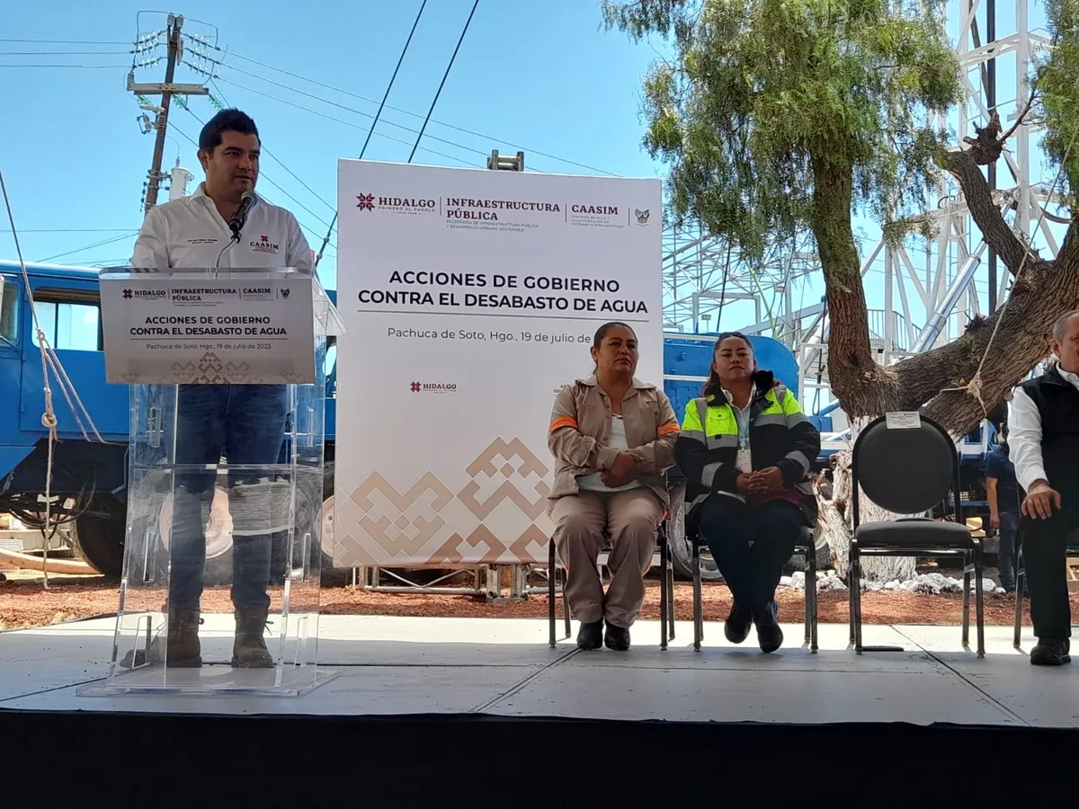 Caasim Pachuca: Abren 6 pozos de agua