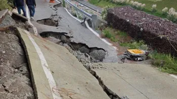 Afectaciones en carretera Real del Monte-Huasca