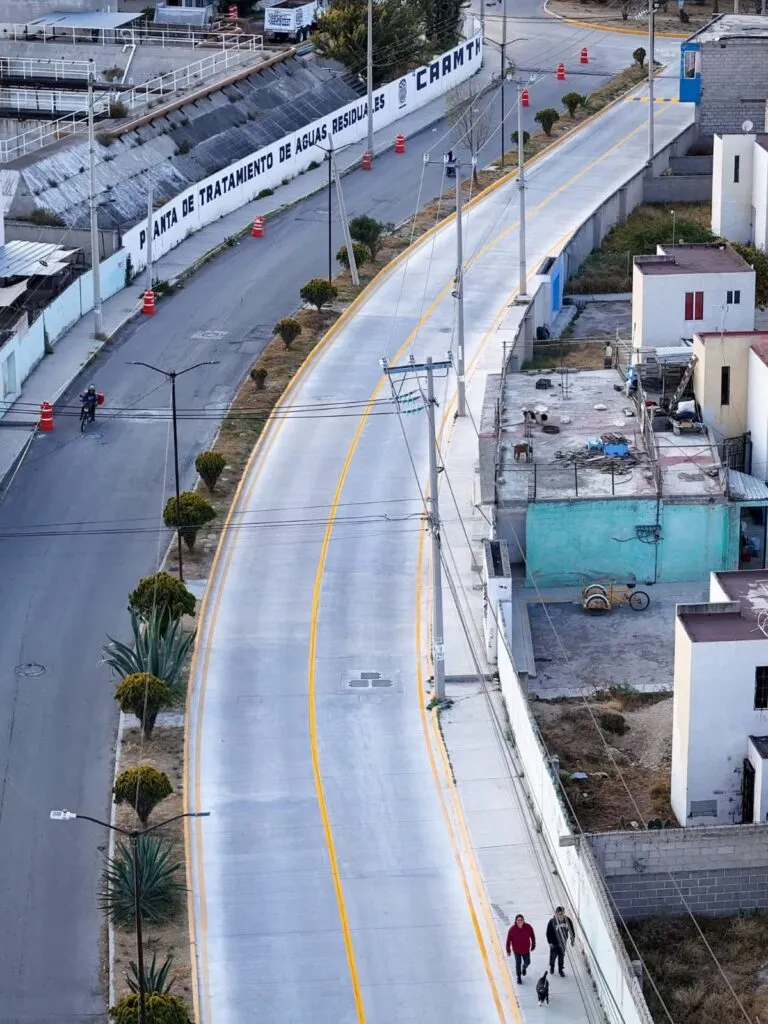 Entregan pavimentación hidráulica de 4.4 mdp a vecinos de Haciendas de Tizayuca