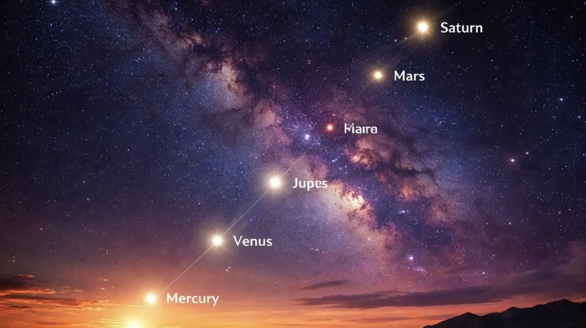 Cuatro planetas se alinearán y pocos lo verán… esta es la hora exacta