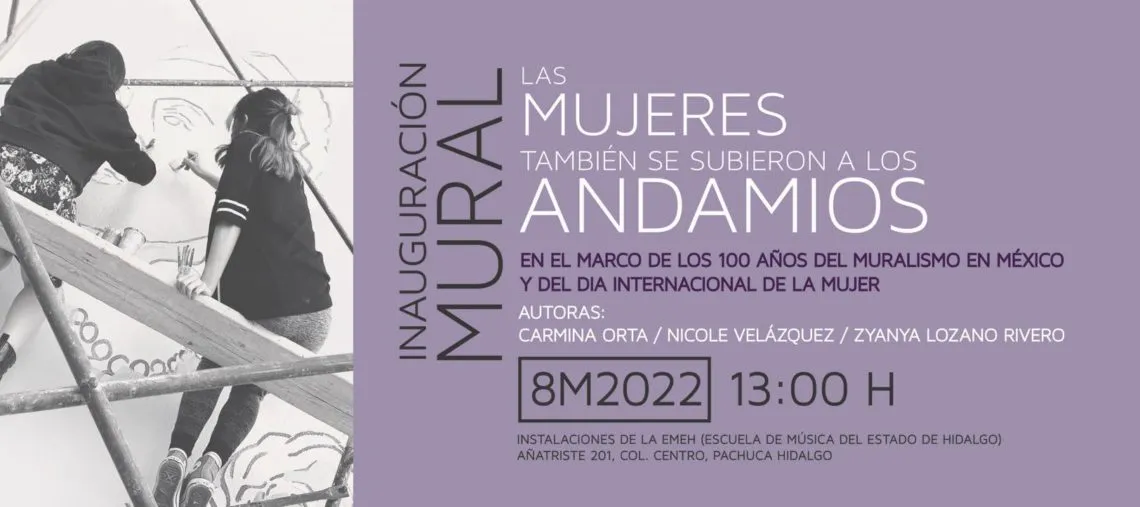 Reconocerán a mujeres por medio de arte en el 8M